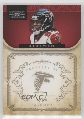 2011 Playoff National Treasures 53/99 Roddy White #8 fm1