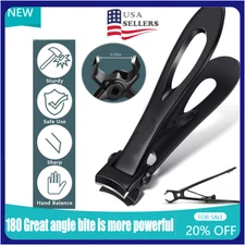 Professional Extra Large Duty Stainless Toe Nail Clippers  For Thick Nails Heavy