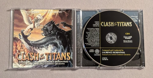 Clash Of The Titans - Rosenthal (2010, 2-CD Set) Intrada #150 London Symphony - Picture 2 of 8