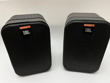 JBL Control 1 Bookshelf Speakers Matched Pair / Needs Re-foam