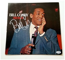 Bill Cosby Signed Autographed 200 M.P.H. Album ACOA