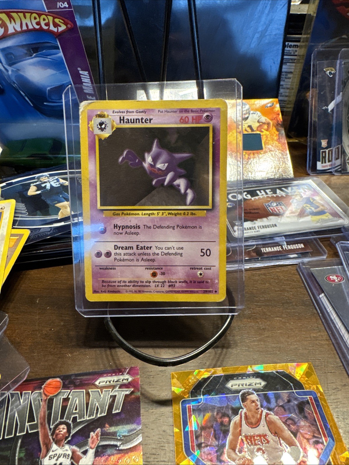 Pokémon TCG Haunter Card 29/102 Base Set 1st Edition Shadowless Uncommon LP 1999