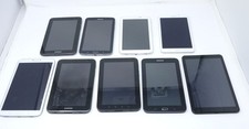 Lot of 9 Cosmetically Good Various Samsung Tablets for Parts / Repair Bundle