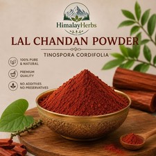 Red Sandalwood Powder (Lal Chandan) | Pure Pt...