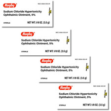 Rugby Sodium Chloride Hypertonicity Ointment 5  Muro 128 1-2028 - 4 Pack