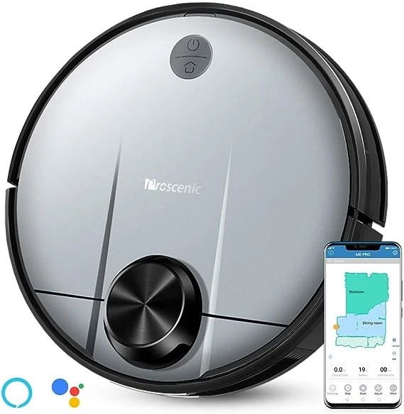 Proscenic Wi-Fi Connected Robot Vacuum Cleaner and Mop Alexa - Scratch & Dent