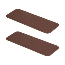 2Pcs 12x5 Inch Felt Base Shaper Bag Bottom Shaper Pad, Brown