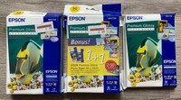 Epson Premium Glossy Photo Paper ***** 10X15, 5X 50 Blatt [Neu]