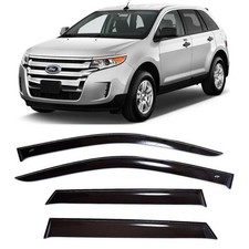 Tape-on Window Visors Rain Guards Fit Ford Edge I 2006-2014 Wind Deflectors Tape-on Window Visors Rain Guards Fit Ford Edge I 2006-2014 Wind Deflectors