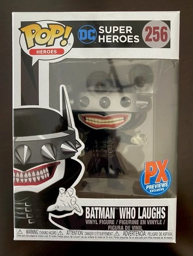 Funko POP! 256 Batman Who Laughs PX Previews Exclusive w/Protector