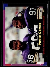 1993 Pro Set Power #7 Chris Doleman / Henry Thomas Combos