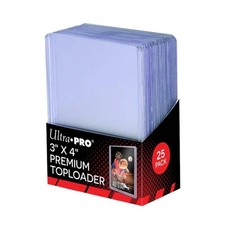 Ultra Pro Premium Toploader 3 x 4 Zoll 25 St&uuml;ck Magic Pokemon Yugioh Karte