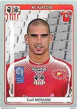 Stickers Panini France Foot 2011-2012 - 15 - AC Ajaccio - Carl Medjani - Voir Sc