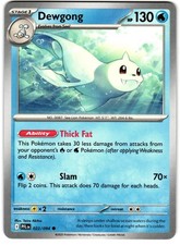 Dewgong 22/94 Pokemon ME: Phantasmal Flames 