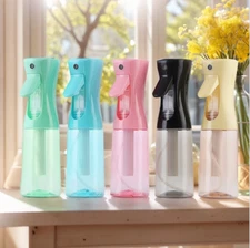 Hair Spray Bottle Continuous Mist Barber Water Sprayer Salon Plant Mister Tools