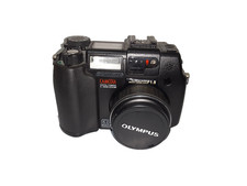 Olympus Camedia C-5050 5.0 MP 3x Optical Zoom Compact Digital Camera - UNTESTED