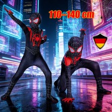 Spiderman Kostüm Kinder Marvel Spider-man Overall Jumpsuit Spielanzug Cosplay DE