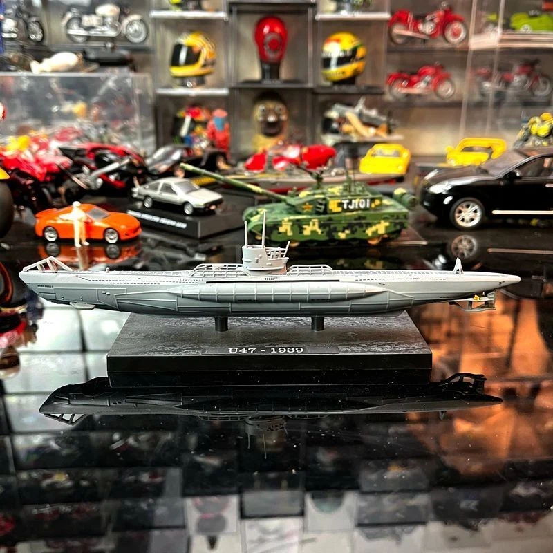 1:350 Diecast Modelo Militar Segunda Guerra Mundial U-Boat Kriegsmarine U-47 Submarino Colección Foto 4 de 4