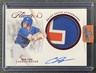 CARSON BENGE 2025 PANINI FLAWLESS #DPA-CB DRAFT 3-CLR PATCH AUTO RUBY 3/20 METS