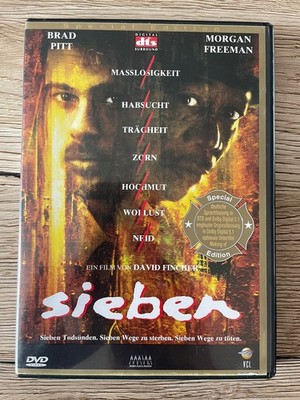 Sieben - Special Edition - DVD - Thriller Brad Pitt/Morgan Freeman/David Fincher