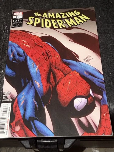 Amazing Spider-Man 57 (LGY 858) Last Remains. Mark Bagley Cover. NM Marvel