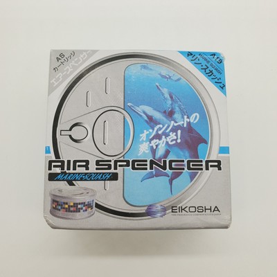 Eikosha AIR SPENCER A19 MARINE SQUASH Car Air Freshener Can Cartridge Japan