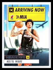 2024-25 Hoops Kel'el Ware - Panini Arriving Now Basketball Miami Heat