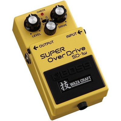 Effektgerät E-Gitarre Boss SD-1W Super OverDrive Waza Craft Effekt E-Gitarre