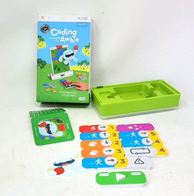 Osmo Coding with Awbie - Coding Game Set for iPad Osmo Base Required, Incomplete