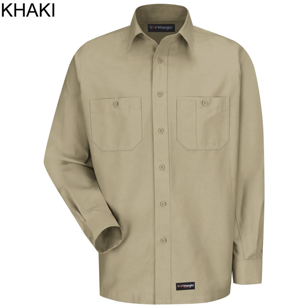 wrangler workwear shirts