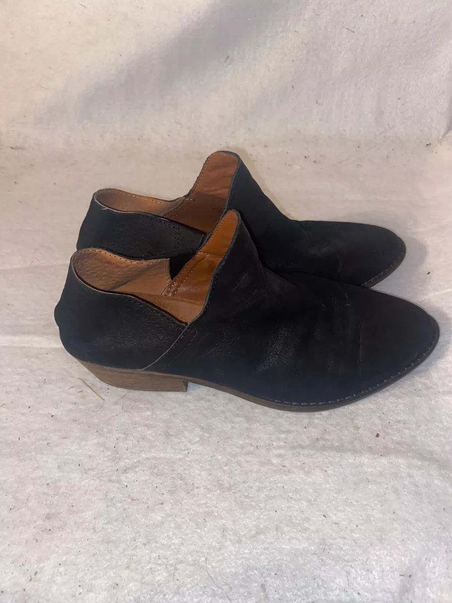 Lucky Brand Womens Fausst Black Shooties Shoes 9 Medium B M BHFO
