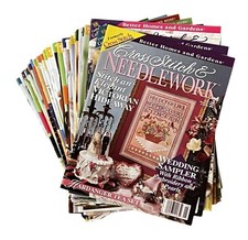 Cross Stitch Needlework Magazine 1997 thru 2010 - You Choose from Dropdown