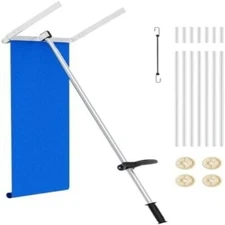 Roof Rake Snow Removal Rake 30 Feet Detachable Snow Rake Pitched Roof Cutter