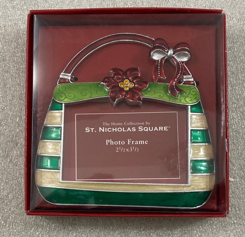 Christmas Purse Photo Picture Frame For 2 5 X 3 5 Photo New St Nicholas Square Ebay Christmas Purse Photo Picture Frame For 2 5 X 3 5 Photo New St Nicholas Square Ebay