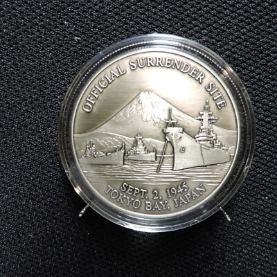 Pearl Harbor Official 65th Anniversary Commemorative Medallions in