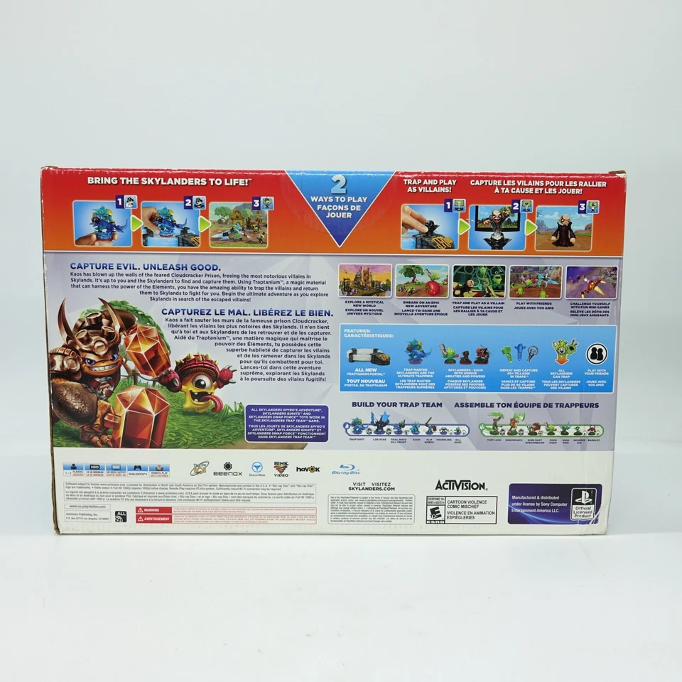 Skylanders Trap Team Holiday Bundle Pack 2014 Sony PlayStation 4 New Sealed READ - Image 2 of 4