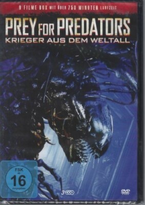 Prey for Predators - Krieger aus dem Weltall - 3 DVD - Neu / OVP