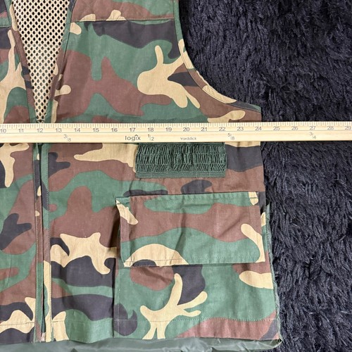 Game Winner Sportswear Camo Utility Hunting Vest Men’s Sz L Outdoors Techwear - Picture 4 of 7
