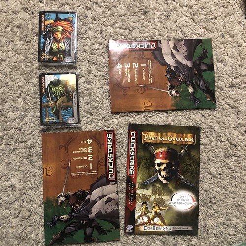Disney Pirates of the Caribbean Card Game TCG Quickstrike Dead Mans Chest Case - Picture 3 of 12