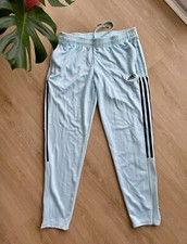 Aeroready Adidas Large Light Blue Athletic Pants - Women s