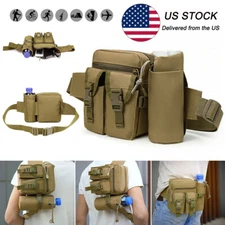 Outdoor Utility Tactical Waist Fanny Pack Pouch Military Camping Hiking Belt Bag