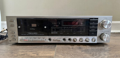 #ad REALISTIC SCR 3000 Model 31 1996 AM FM STEREO CASSETTE RECORDER RECEIVER $85.00