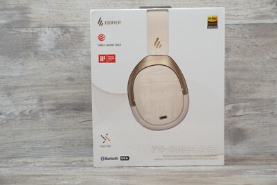 Edifier WH950NB Active Noise Cancelling Headphones Bluetooth 5.3 Wireless White