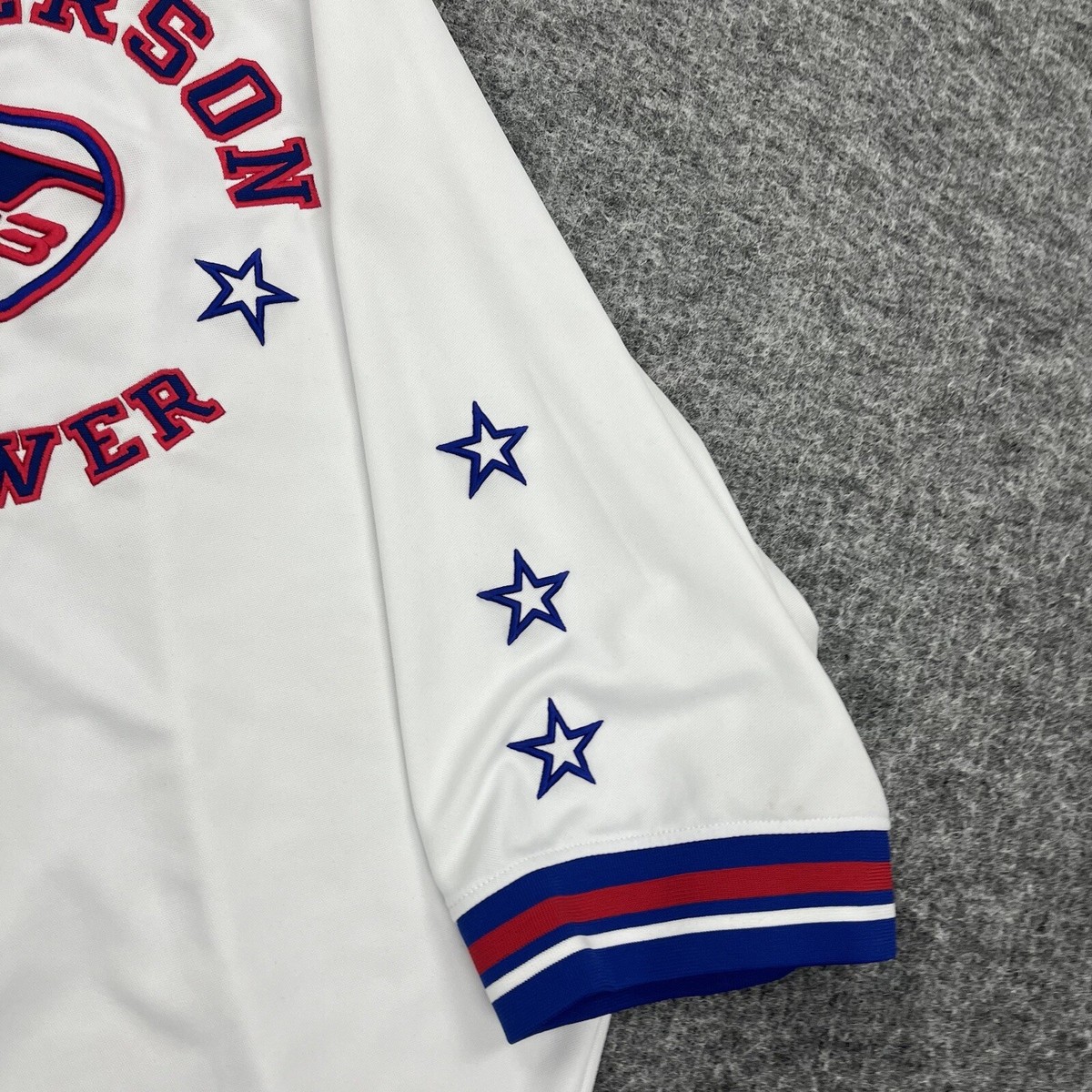 Vintage Allen Iverson Shirt Mens 2XL White Button NBA Warm