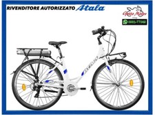 BICI BICICLETTA ELETTRICA DA PASSEGGIO EBIKE ATALA E RUN 7.1 DONNA 500 7V 26”