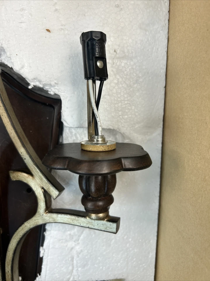 MINKA-LAVERY #5350-593 Arandela de Parede Sienna Prata Envelhecida 3 BASE DE CANDELABRO NOVA - Imagem 4 de 4