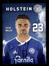 Steve M&uuml;ller Autogrammkarte Holstein Kiel 2011-12 Original Sign+A 131682
