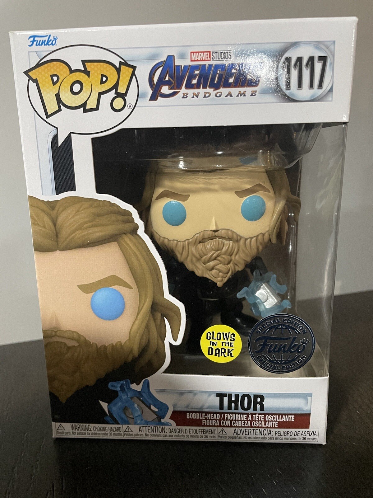 Funko Pop! Vinyl: Marvel - Thor 1117 Gitd Special Edition!