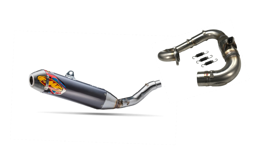 FMF Q4 USFS Full Exhaust w/MegaBomb Pipe Yamaha YZ450FX 2021-23
