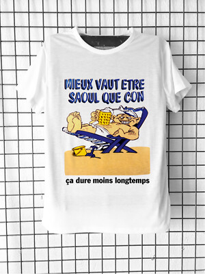 T-Shirt Lieber betrunken sein als damit es weniger lange hält! Lustiger Humor